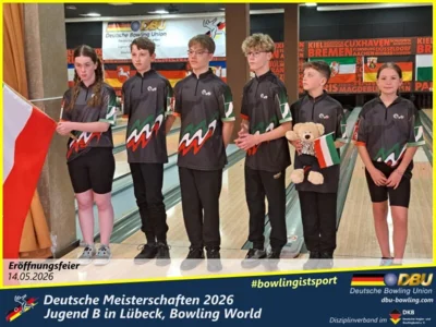 Foto des Albums: Fotoalbum 1 von den Deutsche Meisterschaften 2026 der Jugend B (U14) in Lübeck, Bowling World