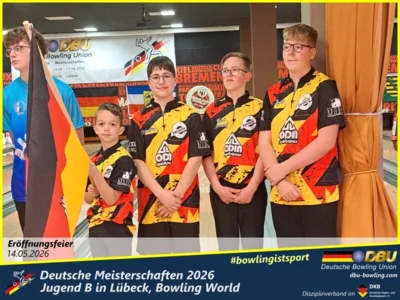 Foto des Albums: Fotoalbum 1 von den Deutsche Meisterschaften 2026 der Jugend B (U14) in Lübeck, Bowling World