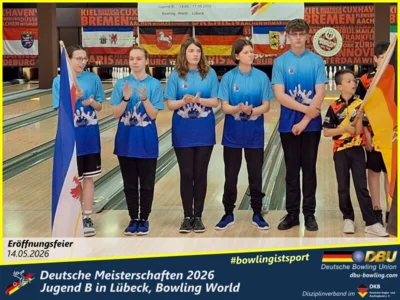 Foto des Albums: Fotoalbum 1 von den Deutsche Meisterschaften 2026 der Jugend B (U14) in Lübeck, Bowling World