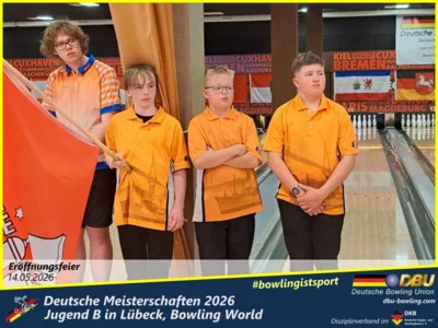 Foto des Albums: Fotoalbum 1 von den Deutsche Meisterschaften 2026 der Jugend B (U14) in Lübeck, Bowling World