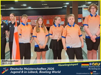 Foto des Albums: Fotoalbum 1 von den Deutsche Meisterschaften 2026 der Jugend B (U14) in Lübeck, Bowling World