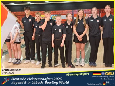 Foto des Albums: Fotoalbum 1 von den Deutsche Meisterschaften 2026 der Jugend B (U14) in Lübeck, Bowling World