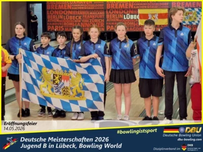 Foto des Albums: Fotoalbum 1 von den Deutsche Meisterschaften 2026 der Jugend B (U14) in Lübeck, Bowling World