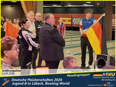 Foto des Albums: Fotoalbum 1 von den Deutsche Meisterschaften 2026 der Jugend B (U14) in Lübeck, Bowling World
