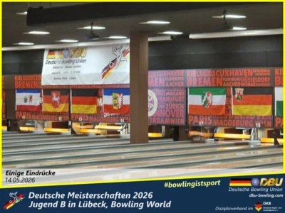 Foto des Albums: Fotoalbum 1 von den Deutsche Meisterschaften 2026 der Jugend B (U14) in Lübeck, Bowling World