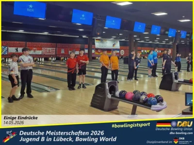 Foto des Albums: Fotoalbum 1 von den Deutsche Meisterschaften 2026 der Jugend B (U14) in Lübeck, Bowling World