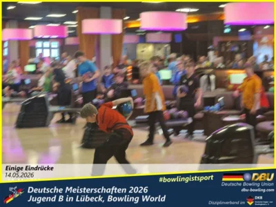 Foto des Albums: Fotoalbum 1 von den Deutsche Meisterschaften 2026 der Jugend B (U14) in Lübeck, Bowling World