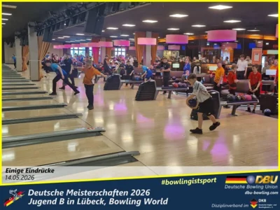 Foto des Albums: Fotoalbum 1 von den Deutsche Meisterschaften 2026 der Jugend B (U14) in Lübeck, Bowling World