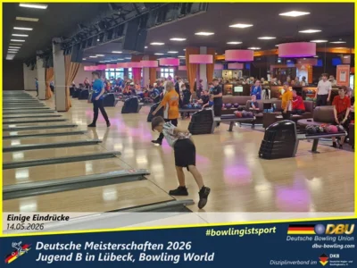 Foto des Albums: Fotoalbum 1 von den Deutsche Meisterschaften 2026 der Jugend B (U14) in Lübeck, Bowling World
