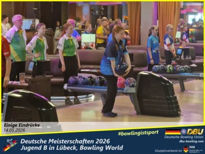Foto des Albums: Fotoalbum 1 von den Deutsche Meisterschaften 2026 der Jugend B (U14) in Lübeck, Bowling World