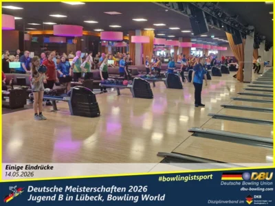 Foto des Albums: Fotoalbum 1 von den Deutsche Meisterschaften 2026 der Jugend B (U14) in Lübeck, Bowling World