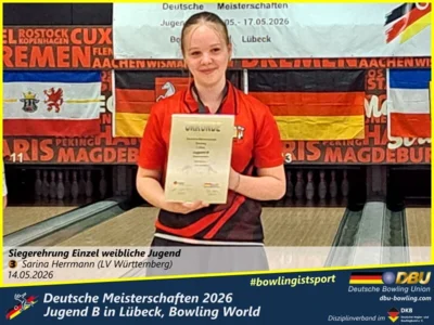 Foto des Albums: Fotoalbum 1 von den Deutsche Meisterschaften 2026 der Jugend B (U14) in Lübeck, Bowling World