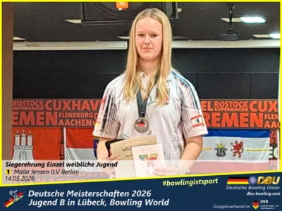 Foto des Albums: Fotoalbum 1 von den Deutsche Meisterschaften 2026 der Jugend B (U14) in Lübeck, Bowling World