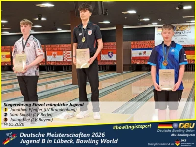 Foto des Albums: Fotoalbum 1 von den Deutsche Meisterschaften 2026 der Jugend B (U14) in Lübeck, Bowling World