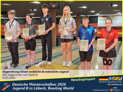 Foto des Albums: Fotoalbum 1 von den Deutsche Meisterschaften 2026 der Jugend B (U14) in Lübeck, Bowling World