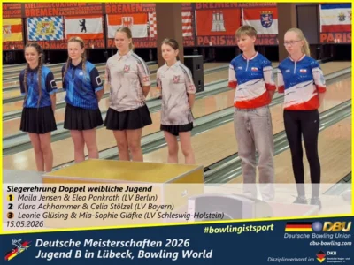 Foto des Albums: Fotoalbum 2 von den Deutsche Meisterschaften 2026 der Jugend B (U14) in Lübeck, Bowling World