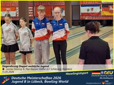 Foto des Albums: Fotoalbum 2 von den Deutsche Meisterschaften 2026 der Jugend B (U14) in Lübeck, Bowling World