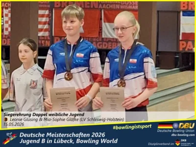 Foto des Albums: Fotoalbum 2 von den Deutsche Meisterschaften 2026 der Jugend B (U14) in Lübeck, Bowling World