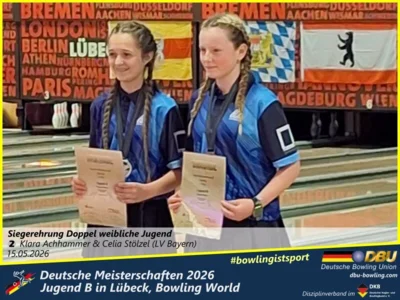 Foto des Albums: Fotoalbum 2 von den Deutsche Meisterschaften 2026 der Jugend B (U14) in Lübeck, Bowling World