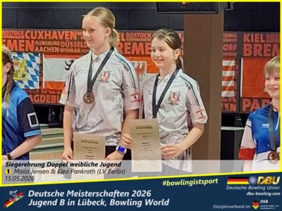 Foto des Albums: Fotoalbum 2 von den Deutsche Meisterschaften 2026 der Jugend B (U14) in Lübeck, Bowling World
