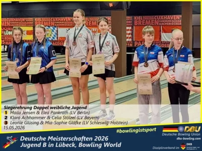 Foto des Albums: Fotoalbum 2 von den Deutsche Meisterschaften 2026 der Jugend B (U14) in Lübeck, Bowling World