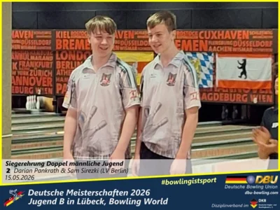 Foto des Albums: Fotoalbum 2 von den Deutsche Meisterschaften 2026 der Jugend B (U14) in Lübeck, Bowling World
