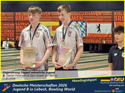 Foto des Albums: Fotoalbum 2 von den Deutsche Meisterschaften 2026 der Jugend B (U14) in Lübeck, Bowling World