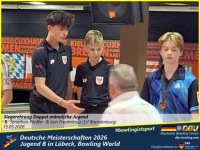Foto des Albums: Fotoalbum 2 von den Deutsche Meisterschaften 2026 der Jugend B (U14) in Lübeck, Bowling World