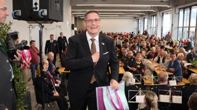 Giengens Oberb&uuml;rgermeister Dieter Henle  (Bild vergr&ouml;&szlig;ern)