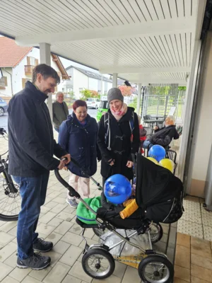 Wasserb&auml;lle zur Er&ouml;ffnung 