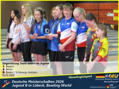 Foto des Albums: Fotoalbum 3 von den Deutsche Meisterschaften 2026 der Jugend B (U14) in Lübeck, Bowling World