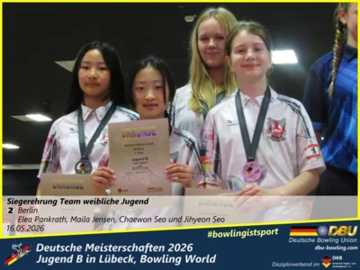 Foto des Albums: Fotoalbum 3 von den Deutsche Meisterschaften 2026 der Jugend B (U14) in Lübeck, Bowling World