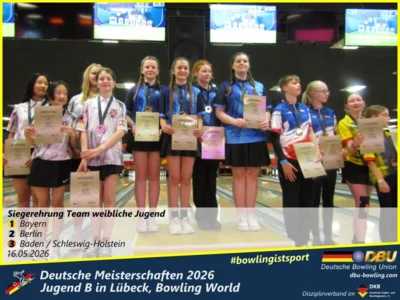 Foto des Albums: Fotoalbum 3 von den Deutsche Meisterschaften 2026 der Jugend B (U14) in Lübeck, Bowling World
