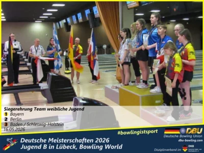 Foto des Albums: Fotoalbum 3 von den Deutsche Meisterschaften 2026 der Jugend B (U14) in Lübeck, Bowling World