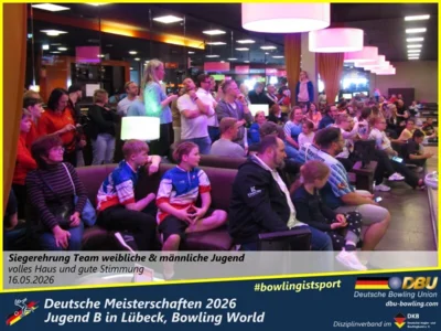 Foto des Albums: Fotoalbum 3 von den Deutsche Meisterschaften 2026 der Jugend B (U14) in Lübeck, Bowling World