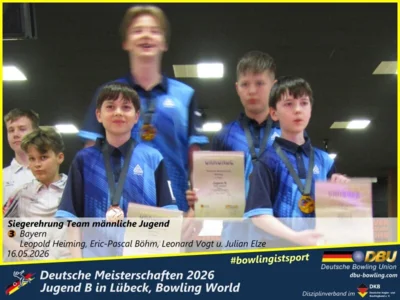 Foto des Albums: Fotoalbum 3 von den Deutsche Meisterschaften 2026 der Jugend B (U14) in Lübeck, Bowling World