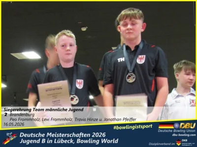 Foto des Albums: Fotoalbum 3 von den Deutsche Meisterschaften 2026 der Jugend B (U14) in Lübeck, Bowling World