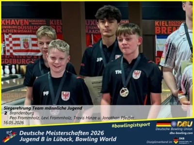 Foto des Albums: Fotoalbum 3 von den Deutsche Meisterschaften 2026 der Jugend B (U14) in Lübeck, Bowling World