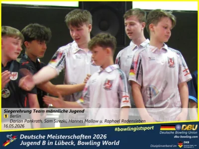 Foto des Albums: Fotoalbum 3 von den Deutsche Meisterschaften 2026 der Jugend B (U14) in Lübeck, Bowling World