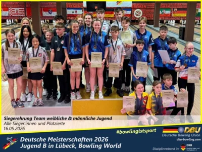 Foto des Albums: Fotoalbum 3 von den Deutsche Meisterschaften 2026 der Jugend B (U14) in Lübeck, Bowling World