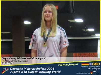 Foto des Albums: Fotoalbum 3 von den Deutsche Meisterschaften 2026 der Jugend B (U14) in Lübeck, Bowling World