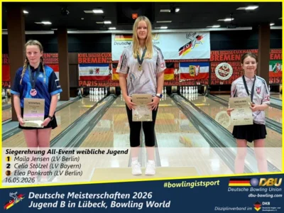 Foto des Albums: Fotoalbum 3 von den Deutsche Meisterschaften 2026 der Jugend B (U14) in Lübeck, Bowling World