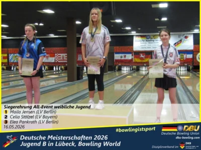 Foto des Albums: Fotoalbum 3 von den Deutsche Meisterschaften 2026 der Jugend B (U14) in Lübeck, Bowling World