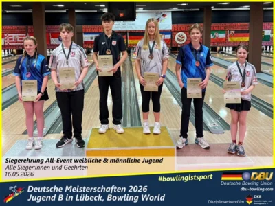 Foto des Albums: Fotoalbum 3 von den Deutsche Meisterschaften 2026 der Jugend B (U14) in Lübeck, Bowling World