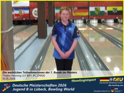 Foto des Albums: Fotoalbum 3 von den Deutsche Meisterschaften 2026 der Jugend B (U14) in Lübeck, Bowling World