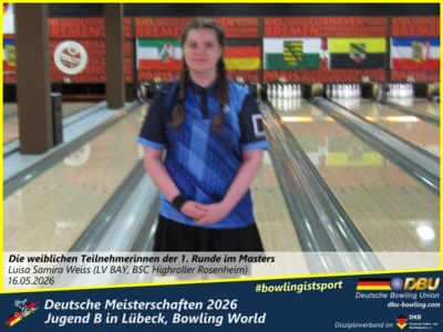 Foto des Albums: Fotoalbum 3 von den Deutsche Meisterschaften 2026 der Jugend B (U14) in Lübeck, Bowling World