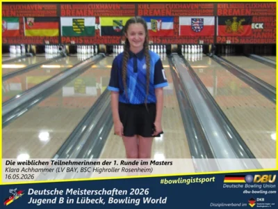 Foto des Albums: Fotoalbum 3 von den Deutsche Meisterschaften 2026 der Jugend B (U14) in Lübeck, Bowling World
