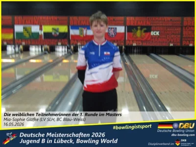 Foto des Albums: Fotoalbum 3 von den Deutsche Meisterschaften 2026 der Jugend B (U14) in Lübeck, Bowling World