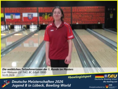 Foto des Albums: Fotoalbum 3 von den Deutsche Meisterschaften 2026 der Jugend B (U14) in Lübeck, Bowling World