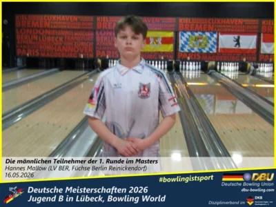 Foto des Albums: Fotoalbum 3 von den Deutsche Meisterschaften 2026 der Jugend B (U14) in Lübeck, Bowling World